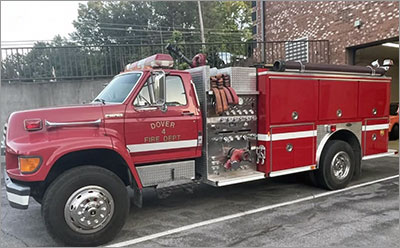 Fire Truck Boat ramp