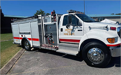 Fire Truck Tennis court